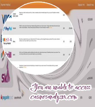 Casino deposit via paypal
