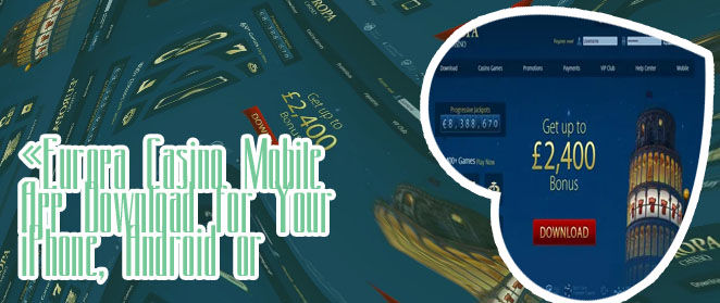 Europa casino website