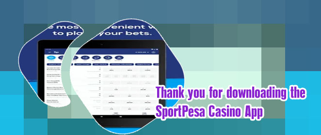Sportpesa casino app